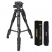 ZOMEI Q111 56 Inch Lightweight Camera Aluminum Tripod Black